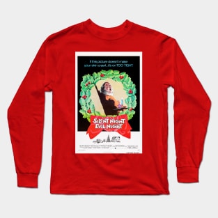 Silent Night Evil Night Long Sleeve T-Shirt